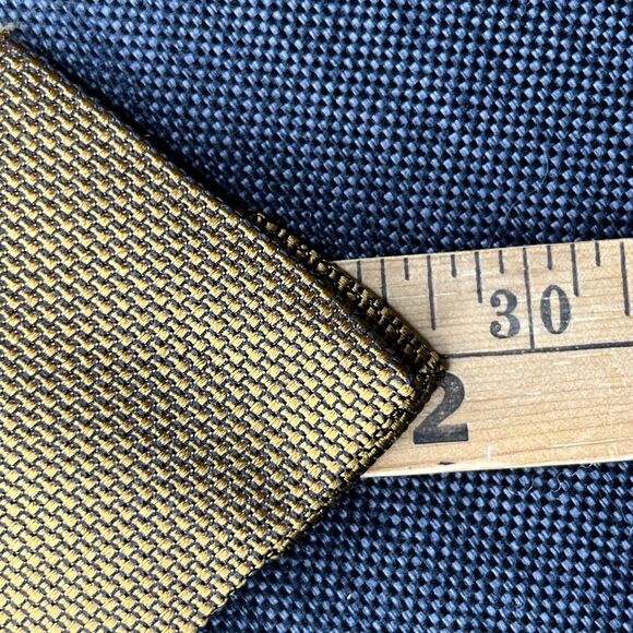 NWT Dolce & Gabbana Cravatte Mens Copper Color Silk Tie Made In Italy - Picture 9 of 9